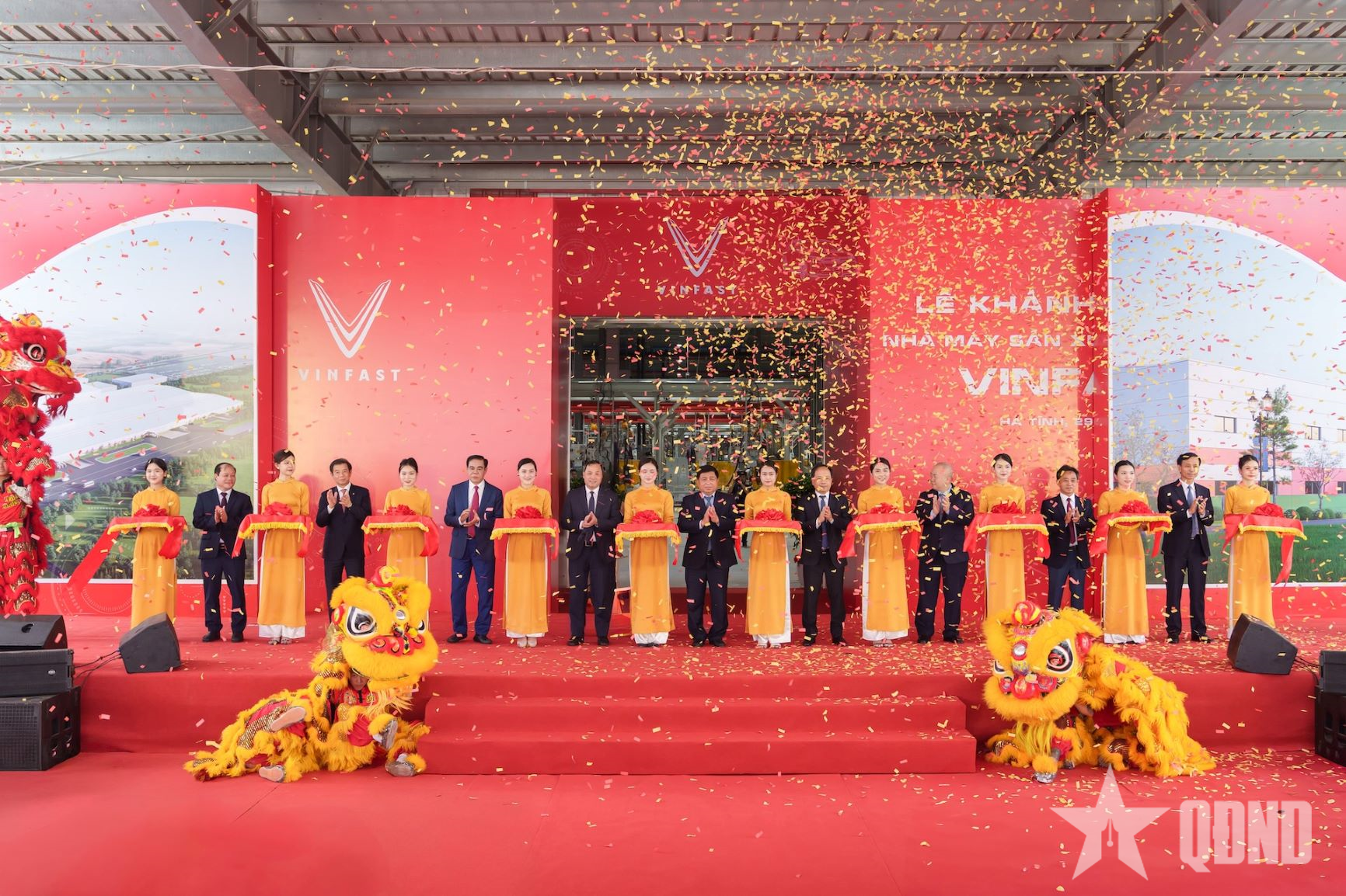 VinFast khánh thành nhà máy sản xuất ô tô điện tại Hà Tĩnh